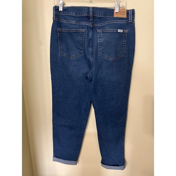Signature By Levi Strauss Womens Heritage Boyfriend Jeans W28 Mid-Rise Medium Wa - Picture 9 of 13